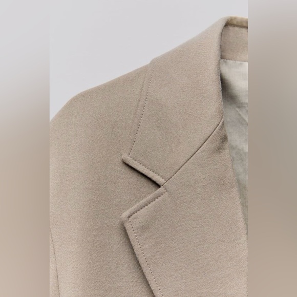 Zara ZW Collection Straight Cut Wool Coat, Limited Edition - Picture 8 of 12